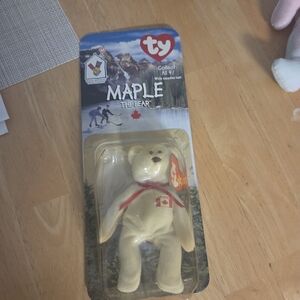 Ty Maple the Bear Collectible Plush